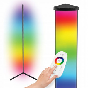 Lampadar LED 20W RGB Masterled, telecomanda inclusa, 140 cm inaltime