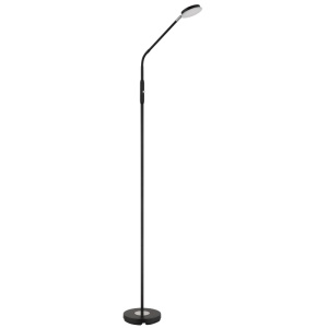 Lampadare, Lampadar LED Silvio 6.5W, lumina calda/neutra, 350 lm, dimabil, negru mat, Globo Lighting - savelectro.ro