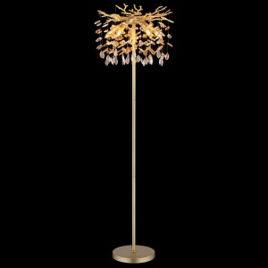 Lampadar Queena, 5xE14, IP20, auriu mat+cristale, Globo Lighting [6]- savelectro.ro