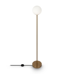 Lampadar Ring MOD013FL-01BS, cu intrerupator, 1xE27, alb+arama, IP20, Maytoni [3]- savelectro.ro