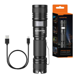 Lanterna Superfire A2 Fascicul Reglabil, 650lm, USB [4]- savelectro.ro
