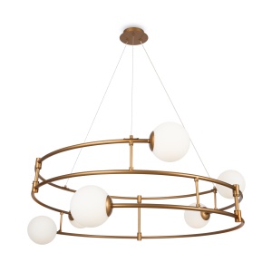 Lustre, Lustra Balance MOD317PL-06G, 6xG9, aurie, IP20, Maytoni - savelectro.ro