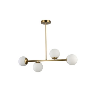 Lustra Bali 4xE27, IP20, aurie, Masterled