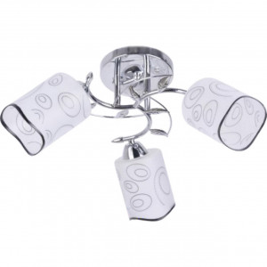 Lustre, Lustra Dots LY-3122, 3xE27, alba+neagra, IP20, Klausen - savelectro.ro