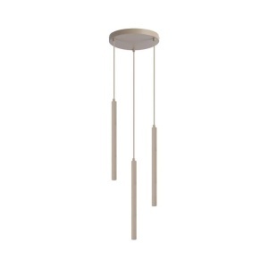 Lustre, Lustra Focus, 3xG9, IP20, bej, Klausen - savelectro.ro