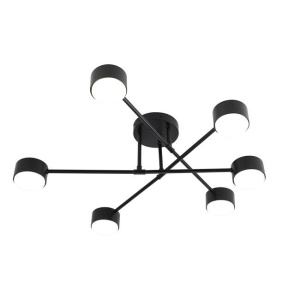 Lustra Komi, 6xGX53, IP20, neagra, Masterled