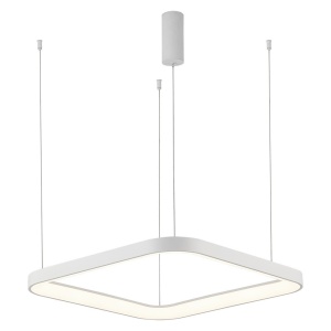 Lustre LED, Lustra LED Bella BR-BH17-01980, patrata, 46W, 5200lm, lumina calda, neutra, rece, IP20, alba, Braytron - savelectro.ro