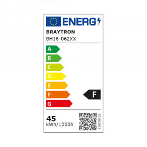 Lustra LED Blade BR-BH16-06287, rotunda, 45W, 4050lm, lumina calda+neutra+rece, IP20, maro, Braytron [4]- savelectro.ro