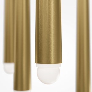 Lustra LED Cascade MOD132PL-L30BSK, 31W, 2550lm, lumina calda+neutra, IP20, aurie, Maytoni [2]- savelectro.ro
