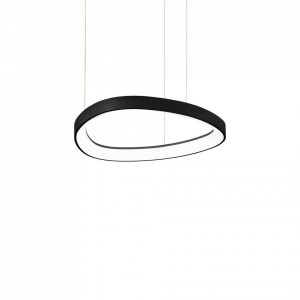 Lustre LED, Lustra LED Gemini 247236, 38W, 3900lm, lumina calda, IP20, neagra, Ideal Lux - savelectro.ro