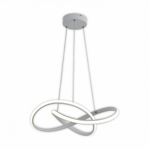 Lustre LED, Lustra LED Intrigue KL142047, 40W, 3200lm, lumina neutra, IP20, alba, Klausen - savelectro.ro