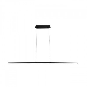 Lustre LED, Lustra LED Kiki, 20W, 1800 lm, lumina neutra(4000 K), negru, IP20 - savelectro.ro