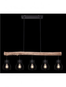 Lustra Mina 15326-5N, 5xE27, neagra, IP20, Globo [5]- savelectro.ro