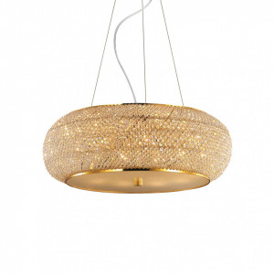 Lustra Pasha 164984, 14xE14, aurie, IP20, Ideal Lux