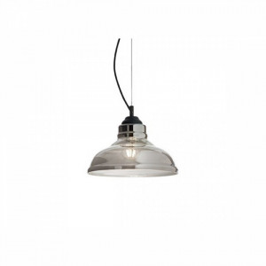 Pendule, Pendul Bistro 112343, 1xE27, fumuriu, IP20, Ideal Lux - savelectro.ro