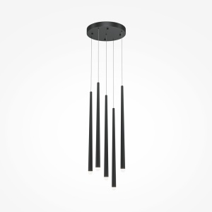 Pendule, Pendul Cascade, 30W, lumina neutra (4000 K), negru, Maytoni - savelectro.ro