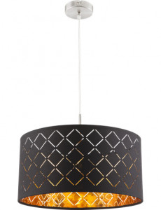 Pendul Clarke 15229H, 1xE27, negru+auriu, IP20, Globo [1]- savelectro.ro