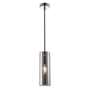 Pendule, Pendul Gioia P011PL-01CH, 1xE14, crom+fumuriu, IP20, Maytoni - savelectro.ro