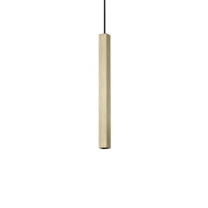 Pendule, Pendul LED Look patrat D30 H400, 11.5W, 660lm, lumina calda (3000 K), IP20, alama, Ideal Lux - savelectro.ro