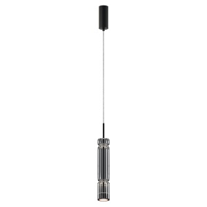 Pendule, Pendul LED Ordo MOD272PL-L12B3K1, 8W, 920lm, lumina calda, IP20, negru+fumuriu, Maytoni - savelectro.ro