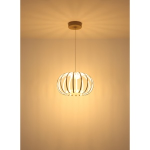 Pendul LED Ribbon 40W, 2850 lm, lumina calda (3000 K), IP20, dimabil, nisipiu, Globo Lighting [3]- savelectro.ro