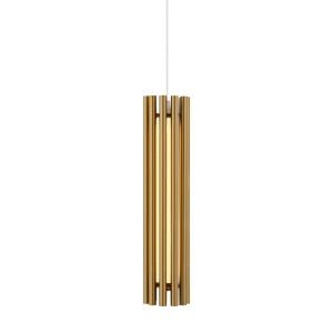 Pendul LED Sonata MOD410PL-L12BS3K, 12W, 330lm, lumina calda, IP20, aurie, Maytoni [5]- savelectro.ro