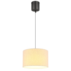 Pendul LED Thea 8W, lumina calda (2700 K), 1150lm, Ø35 cm, IP20, neagra, Globo Lighting [4]- savelectro.ro