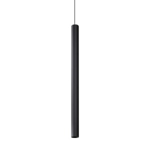 Pendul Look rotund D60 H1000, 1xGU10, IP20, negru, Ideal Lux
