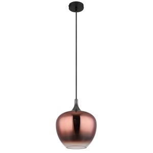 Pendul Maxy, 1xE27, IP20, negru mat/cupru, Globo Lighting [3]- savelectro.ro