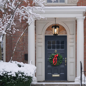 Pendul pentru exterior Tolson, 1 bec, dulie E27, neagra, Klausen [4]- savelectro.ro