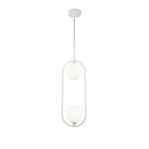 Pendul Ring MOD013PL-02W, 2xG9, alba, IP20, Maytoni [1]- savelectro.ro