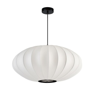 Pendule, Pendul Silk SP1 60cm, E27, alb, Klausen - savelectro.ro