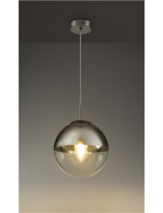 Pendul Varus 15852, 1xE27, nichel mat+transparent, IP20, Globo [9]- savelectro.ro