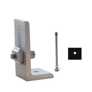 Panouri Fotovoltaice & Accesorii, Piesa pentru prinderea sinelor pe acoperisuri Sandwich, Optonica - savelectro.ro