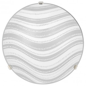 Plafoniere, Plafoniera Dune LY-6074, 1xE27, alba, IP20, Klausen - savelectro.ro