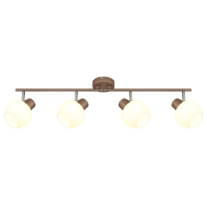 Plafoniera Eileen 4xE27, cafenie mat, IP20, Globo Lighting [5]- savelectro.ro