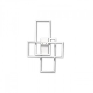 Plafoniera LED 2462-LVT, cu telecomanda, 72W, 110lm, lumina calda+neutra+rece, IP20, alba, Masterled [2]- savelectro.ro