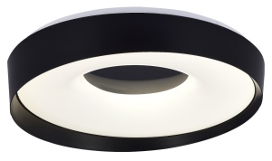 Plafoniere LED, Plafoniera LED 54W, 4600 lm, lumina calda/neutra/rece, IP20, telecomanda, dimabila, neagra, Optonica - savelectro.ro