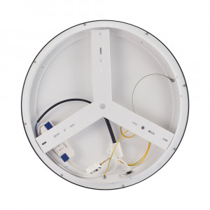 Plafoniera LED Bella BR-BH17-02381, rotunda, 36W, 4260lm, lumina calda+neutra+rece, IP20, neagra, Braytron [4]- savelectro.ro