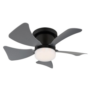Plafoniera LED cu ventilator, 10W, 750lm, lumina calda/neutra/rece 3000-6500K, IP20, neagra, Globo [5]- savelectro.ro