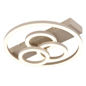 Plafoniera LED Darryl I 40W, lumina calda/neutra/rece, 2095 lm, IP20, nisipie, Globo Lighting [5]- savelectro.ro