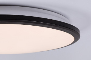 Plafoniera LED Engon 71126, 18W, 940lm, lumina calda, IP20, neagra+alba, Rabalux [4]- savelectro.ro