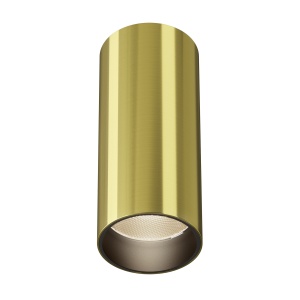 Plafoniera LED Focus C056CL-L12W3K-W-BS, 12W, 900lm, lumina calda, IP20, aurie, Maytoni [1]- savelectro.ro