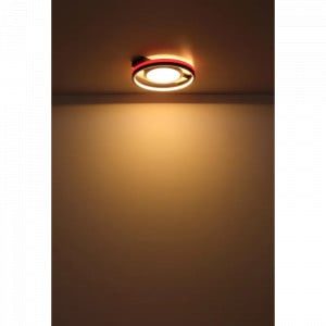 Plafoniera LED Gisell 41393-40, cu telecomanda, RGB, 40W, 1200lm, lumina calda+neutra+rece, IP20, neagra, Globo Lighting [15]- savelectro.ro