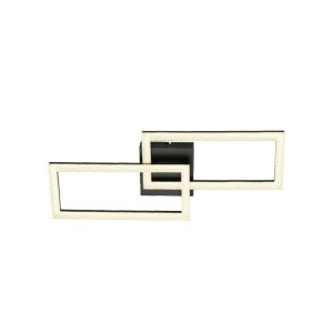 Plafoniere LED, Plafoniera LED Grande, 18W, 1530 lm, lumina calda/neutra/rece, IP20, alba+neagra, Klausen - savelectro.ro