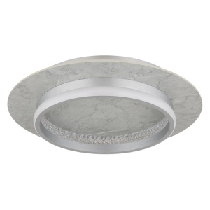 Plafoniera LED Mary, 24W, 1542 lm, lumina calda/neutra/rece, dimabila, Ø400 mm, IP20, argintie, Globo Lighting [7]- savelectro.ro