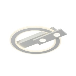 Plafoniere LED, Plafoniera LED Novi 36W, 3680 lm, lumina calda/neutra/rece, telecomanda, dimabila, IP20, alba, Klausen - savelectro.ro