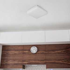 Plafoniera led patrata, 25W, LED Chip Samsung, IP44, lumina calda(3000K), 2500lm, Alb, V-TAC [3]- savelectro.ro