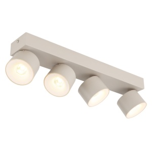Plafoniere LED, Plafoniera LED Rae 4x6W, 1920 lm, lumina calda (3000 K), IP20, nisipie, Globo Lighting - savelectro.ro