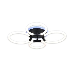 Plafoniera LED Rhea PL4 KL151102, 41W, 3000K-4500K-6500K + RGB, dimabila, telecomanda, smart, alb, Klausen [4]- savelectro.ro